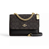 Сумка Coach кросс-боди с логотипом (Gold/Walnut)